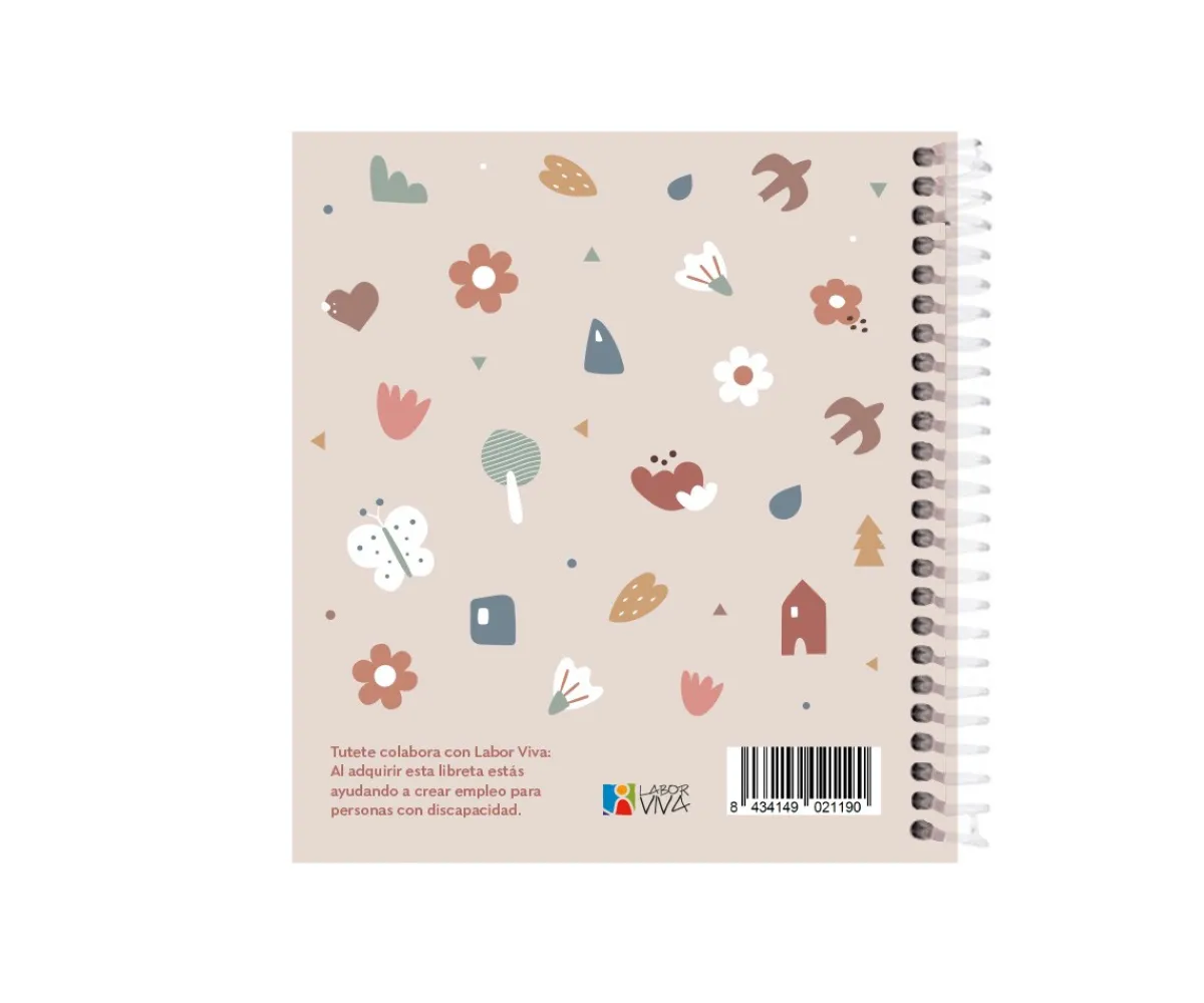 Best Pequeña Agenda Guardería Personalizable Geometric Nature Colecciones Vuelta Al Cole|Material Escolar