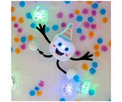 Best Personaje + 2 Cubos Iluminados Party Pal Multicolor Niños Juguetes De Baño|Juguetes Niños 3 Años