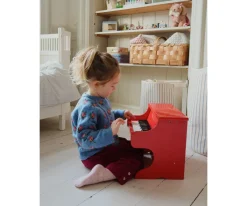 Best Piano de Madera Red Niños Juguetes Niños 3 Años|Juguetes Niños 5 Años