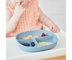 Baby Led Weaning^b.box Plato de Silicona con Tapa Ocean