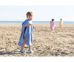 Ponchos Toalla^Monnëka Poncho de Playa Fishes