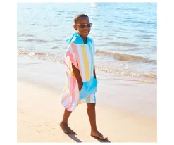 Online Poncho Rainbow Rainbow Pastel Personalizable Ponchos Toalla|Toallas Playa Niños