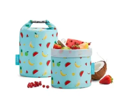 New Porta Alimentos Grab'n'Go Tutti Frutti Bolsas Merienda|Fundas Para Almuerzo