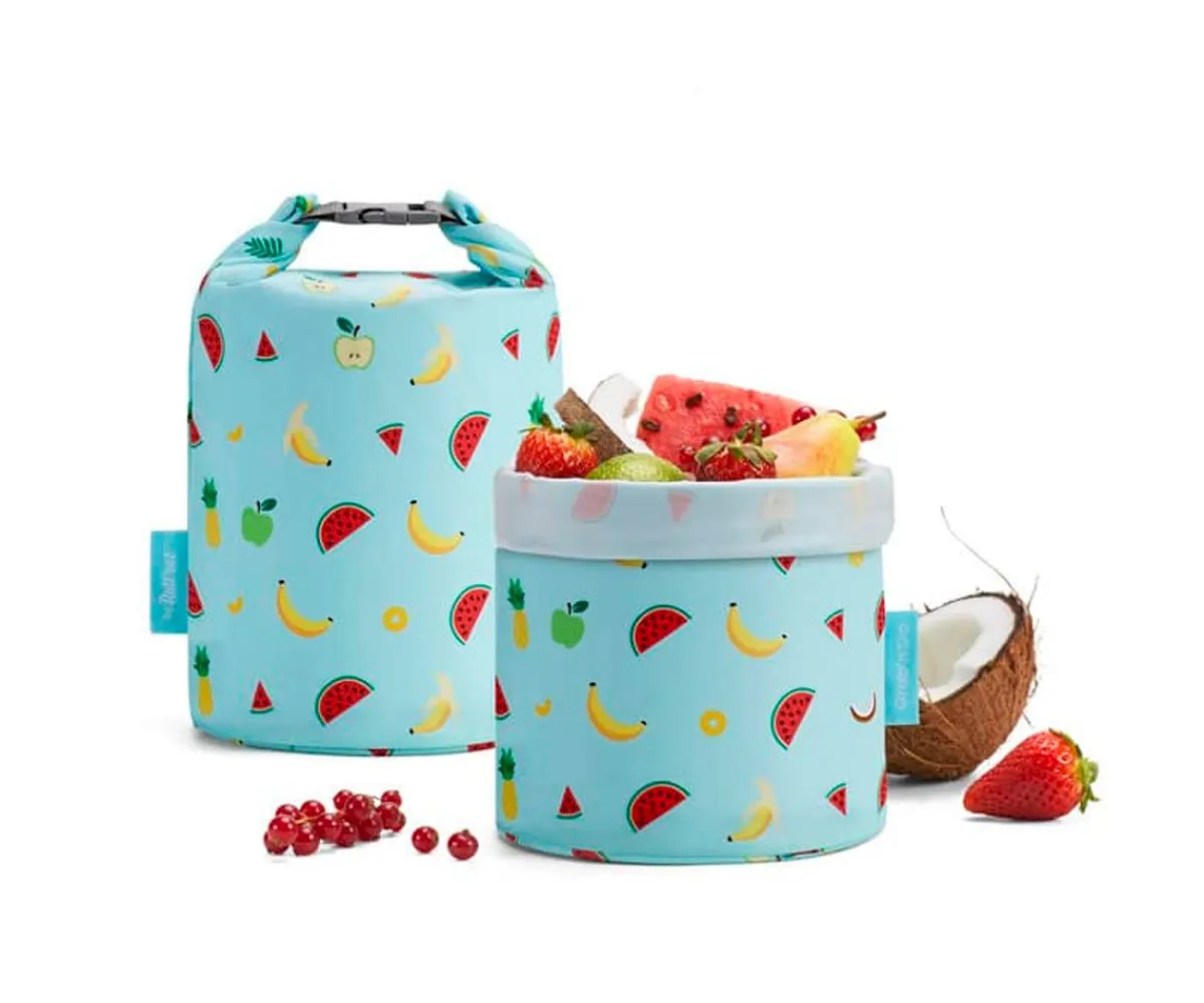 New Porta Alimentos Grab'n'Go Tutti Frutti Bolsas Merienda|Fundas Para Almuerzo