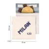 Fundas Para Almuerzo^Milan Porta Alimentos Snack Colección 430 Since 1918 Beige