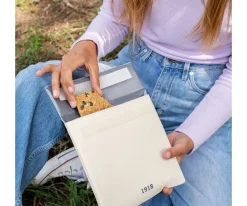 Fundas Para Almuerzo^Milan Porta Alimentos Snack Colección 430 Since 1918 Beige