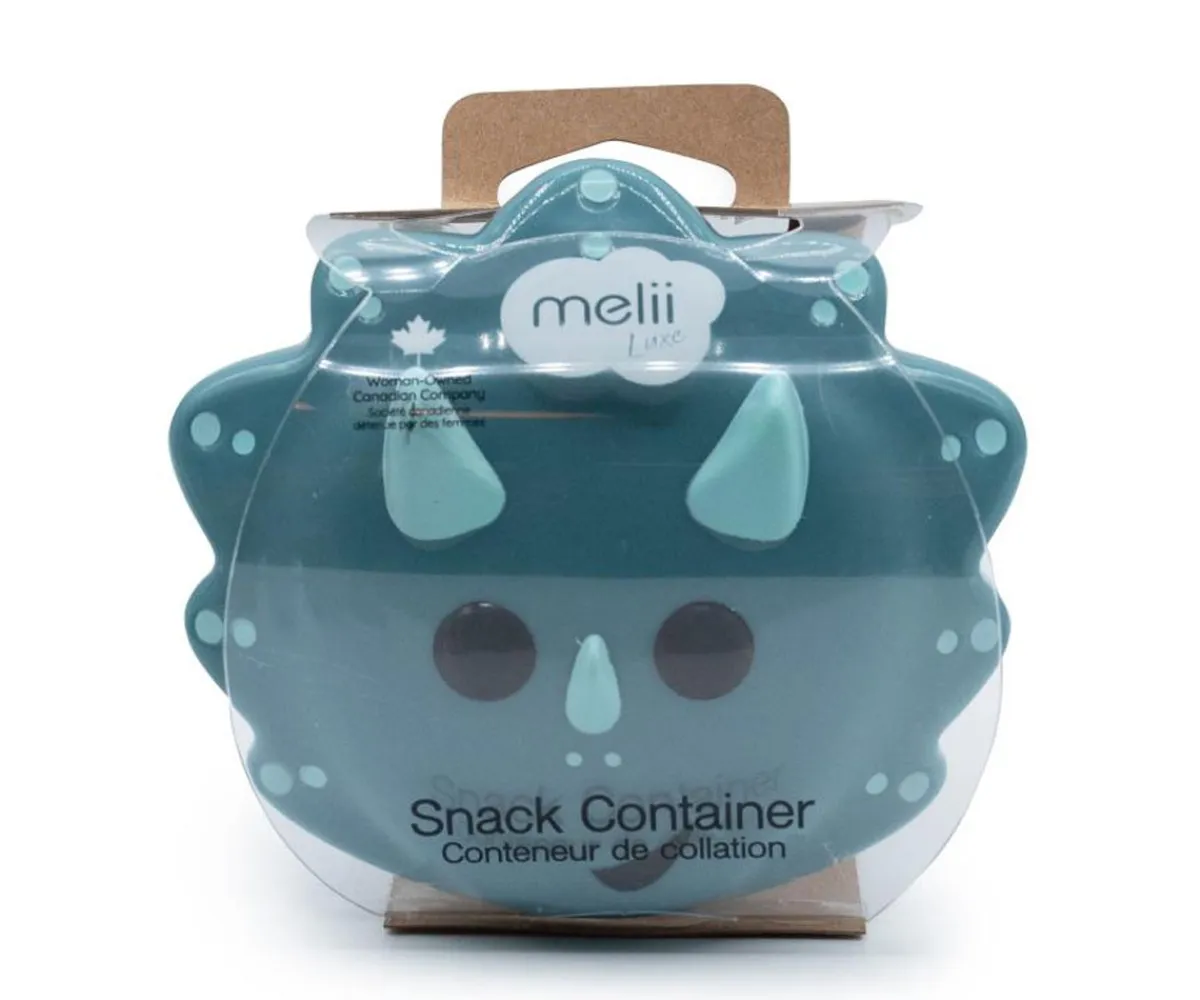 Hot Porta Alimentos Snack Dinosaurio Luxe Fiambreras Infantiles|Cajas De Almuerzo