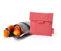Bolsas Merienda^Roll´eat Porta Alimentos Snack n'Go Eco Rojo