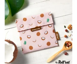 Bolsas Merienda^Roll´eat Porta Alimentos Snack n'Go Fruits Coco