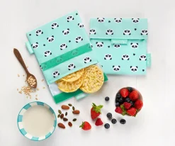 Sale Porta Alimentos Snack n'Go Kids Panda Bolsas Merienda|Fundas Para Almuerzo