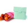 Best Porta Alimentos Snack n'Go Eco Menta Bolsas Merienda|Fundas Para Almuerzo