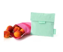Best Porta Alimentos Snack n'Go Eco Menta Bolsas Merienda|Fundas Para Almuerzo