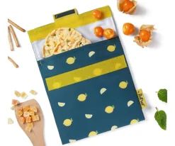 Fundas Para Almuerzo^Roll´eat Porta Alimentos Snack'n Go Lemon
