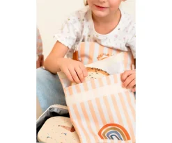 Porta Alimentos Sándwich Rainbow Bolsas Merienda|Fundas Para Almuerzo