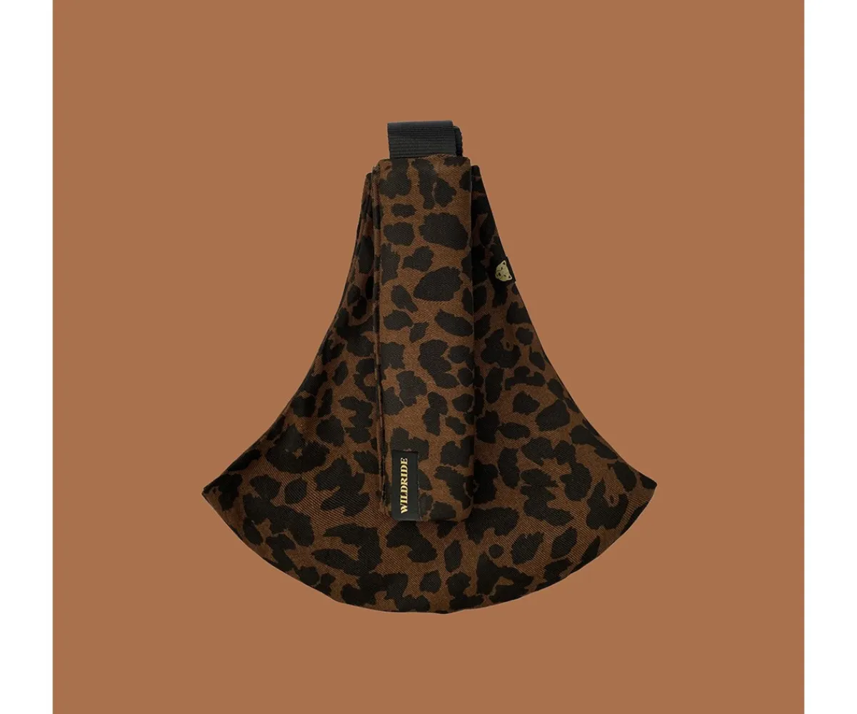Hot Portabebés Bandolera Leopardo Marrón Niños Mochilas Portabebé|Regalos Para Papá
