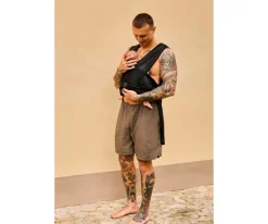 Mochilas Portabebé^Koala Babycare Portabebés Transpirable Cuddle Breeze Watersling Black