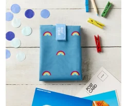 Bolsas Merienda^Roll´eat Portabocatas Boc'n'Roll Arcoiris