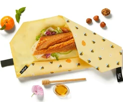 Hot Portabocatas Boc'n'Roll Bee Bolsas Merienda|Fundas Para Almuerzo