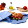 Online Portabocatas Boc'n'Roll Eco Azul Bolsas Merienda|Fundas Para Almuerzo