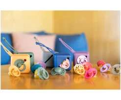 Portachupetes^BIBS Portachupetes Case Pumpkin