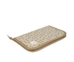 Portadocumentos Bebé^Walking Mum Portadocumentos Corazones Poppy Canela