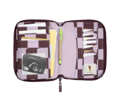 Portadocumentos Bebé^Lassig Portadocumentos Deep Red / Lavender