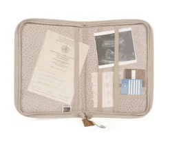 Portadocumentos Bebé^Walking Mum Portadocumentos Lunares Poppy Canela