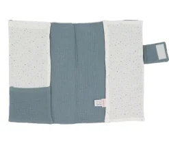 Portadocumentos Bebé^Cristina de Jos'h Portadocumentos Rainbow Dots Azul Personalizable