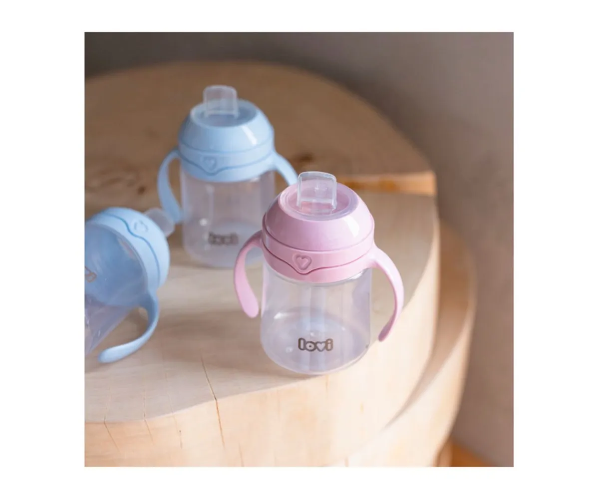 Vasos Para Bebés Y Niños^LOVI Primera Taza con Boquilla Azul