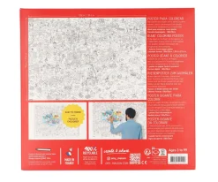 Manualidades Para Niños^Omy Póster XL España Para Colorear