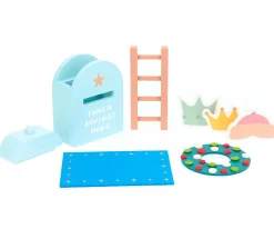 Adornos Y Decoración Navidad^Monnëka Puerta y Buzón Mágicos con Complementos Azul Personalizable