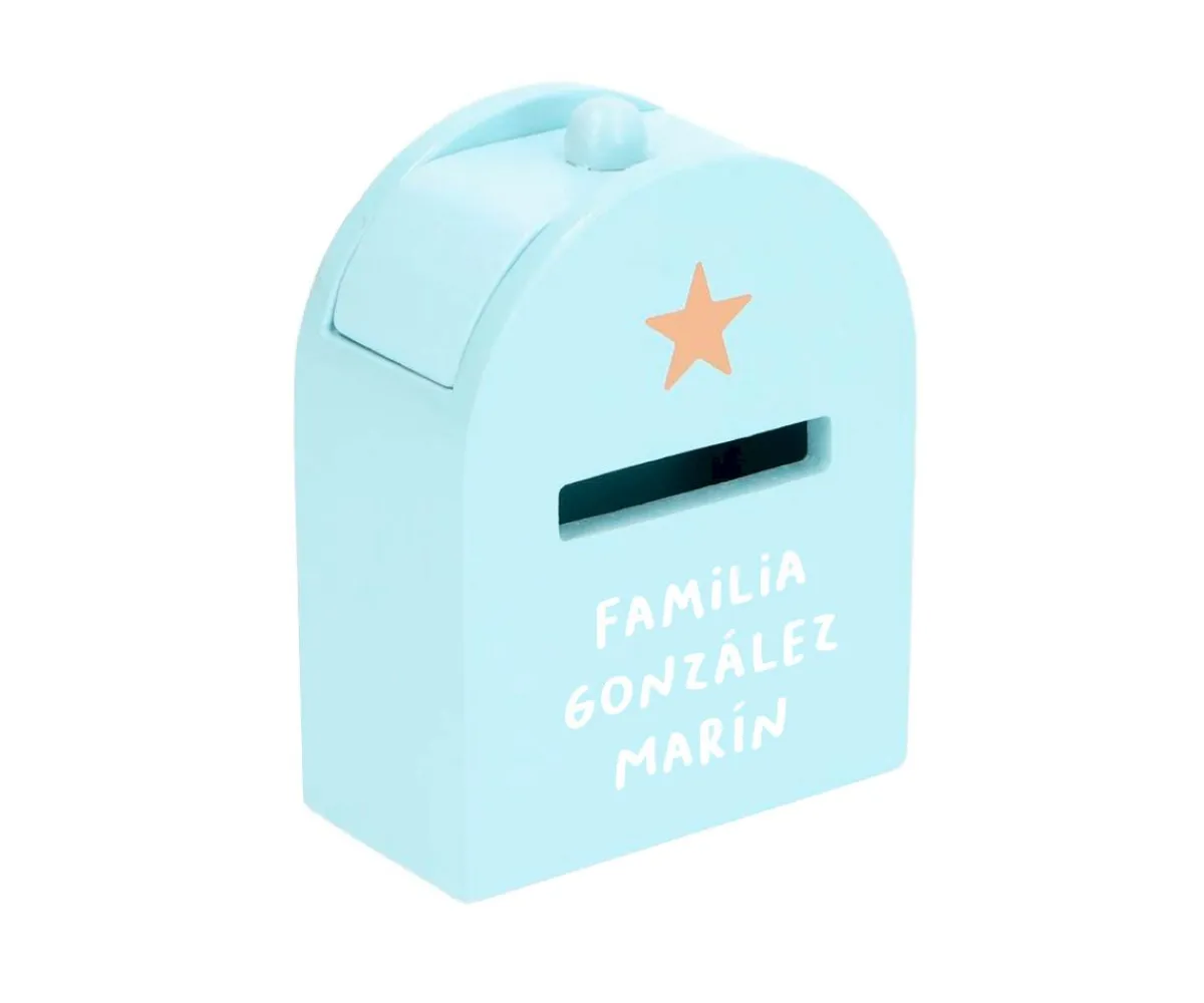 Adornos Y Decoración Navidad^Monnëka Puerta y Buzón Mágicos con Complementos Azul Personalizable