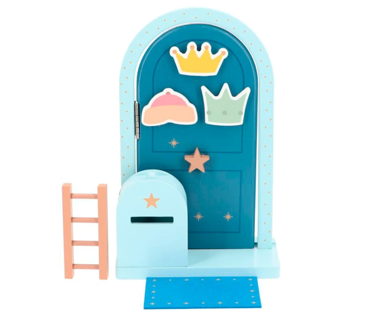 Adornos Y Decoración Navidad^Monnëka Puerta y Buzón Mágicos con Complementos Azul Personalizable
