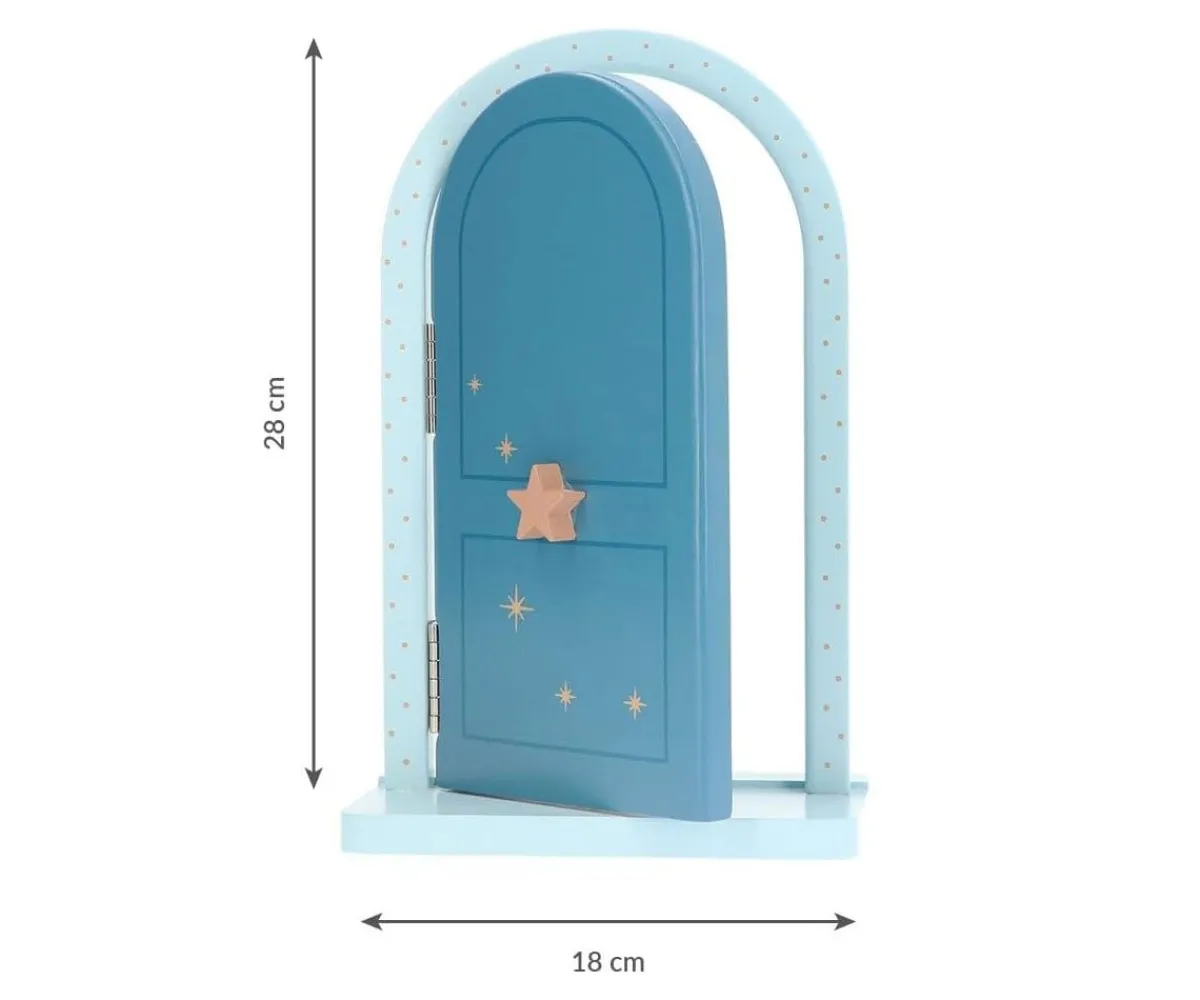 Adornos Y Decoración Navidad^Monnëka Puerta y Buzón Mágicos con Complementos Azul Personalizable