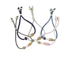 Pulseras Con Nombre^Emolo Pulsera Elástica 1 Inicial Beige