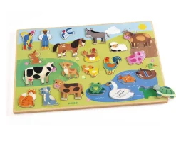 Puzzles Para Niños^Djeco Puzzle Animales del Campo
