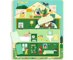 Puzzles Para Niños^Djeco Puzzle Chez Leo