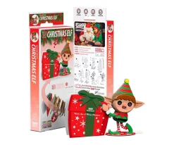 Clearance Puzzle 3D Eugy Elfo de Navidad Juguetes Navideños|Juguetes Niños + 10 Años