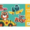 New Puzzle Dúo Coches de Carrera Niños Últimas Unidades|Juguetes Para Niños De Un Año