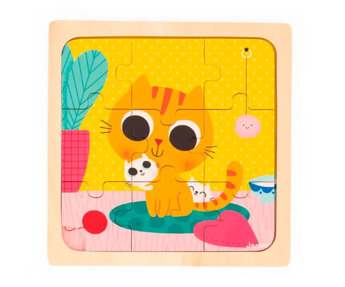 Discount Puzzle El Gato Peanut Niños Juguetes Para Niños De 18 Meses|Puzzles Para Niños