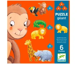 Best Puzzle Evolutivo Ouistiti y sus Amigos Niños Juguetes Para Niños De Un Año|Juguetes Para Niños De 18 Meses