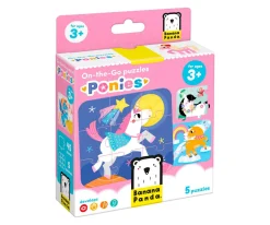 New Puzzle On the Go Ponies Niños Puzzles Para Niños|Juguetes Niños 3 Años