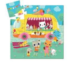 New Puzzle Silueta Camión de Helado Niños Últimas Unidades|Juguetes Niños 5 Años