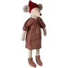Muñecos^Maileg Ratón Navidad Maxi Chica