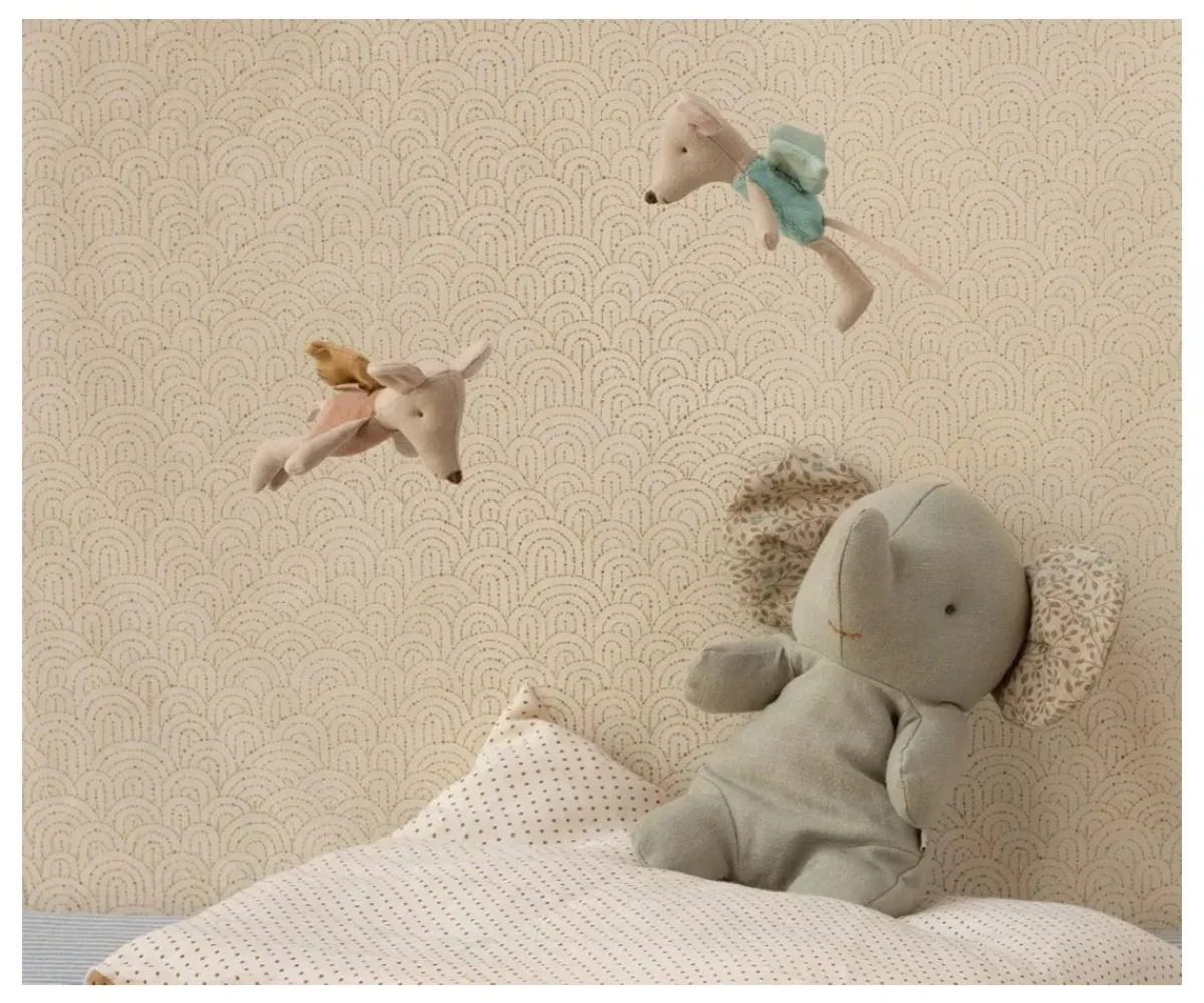 Hot Ratoncito Hada Small Powder Niños Casa De Muñecas De Madera|Juguetes Niños 3 Años