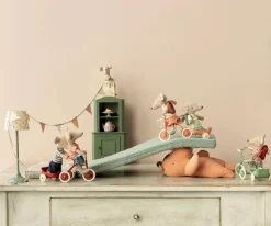 Clearance Remolque para Triciclo Ratón Red Niños Juguetes Niños 4 Años|Casa De Muñecas De Madera