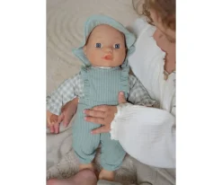 Accesorios Para Muñecas^Little Dutch Ropita de Muñeca Cuadros Vichy Verde