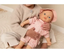 Accesorios Para Muñecas^Little Dutch Ropita de Muñeca Rosa con Flores