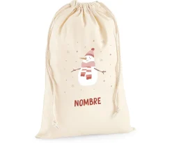 Sacos Navidad Personalizados^Tutete Saco Grande NOMBRE Personalizado Snowman