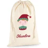 Sacos Navidad Personalizados^Tutete Saco Grande Personalizado para Regalos Elfo